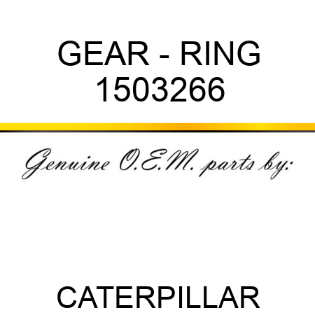 GEAR - RING 1503266