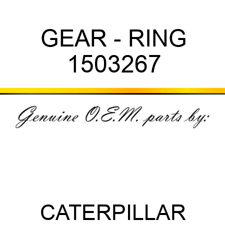 GEAR - RING 1503267