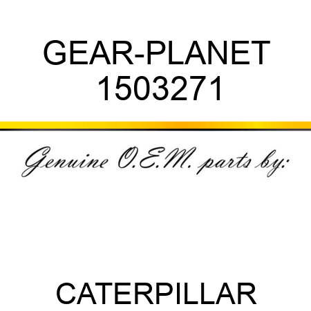 GEAR-PLANET 1503271