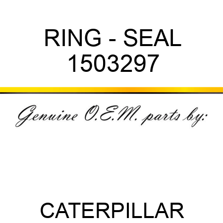 RING - SEAL 1503297