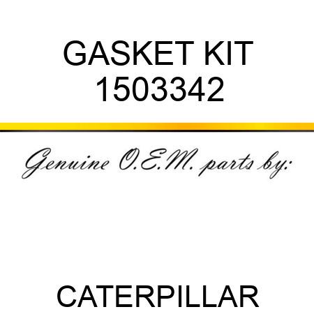 GASKET KIT 1503342