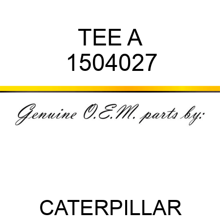 TEE A 1504027