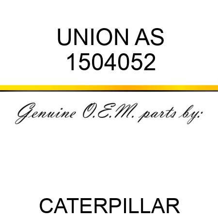 UNION AS 1504052