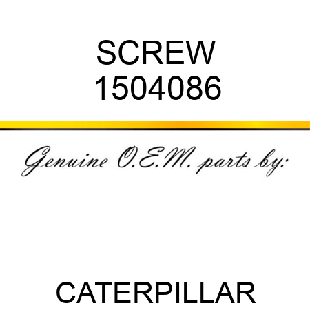 SCREW 1504086