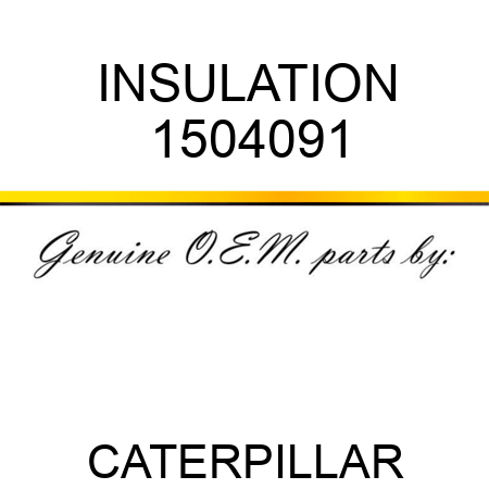 INSULATION 1504091