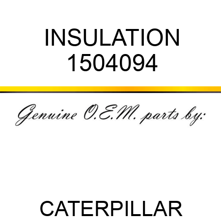 INSULATION 1504094