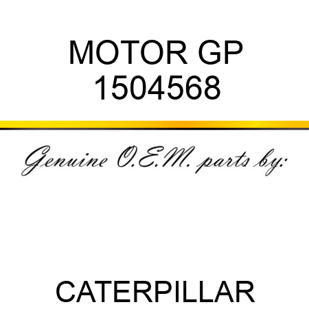 MOTOR GP 1504568