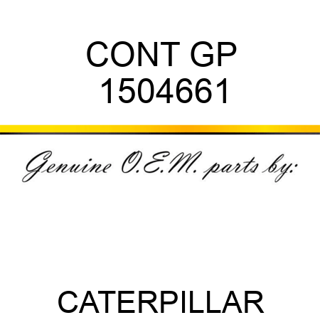 CONT GP 1504661