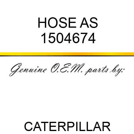 HOSE AS 1504674