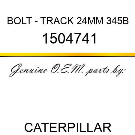 BOLT - TRACK 24MM 345B 1504741