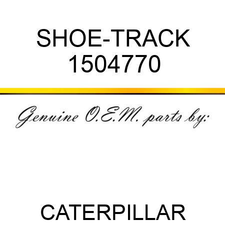 SHOE-TRACK 1504770