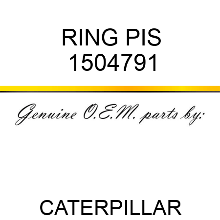 RING PIS 1504791