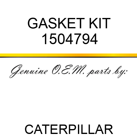 GASKET KIT 1504794