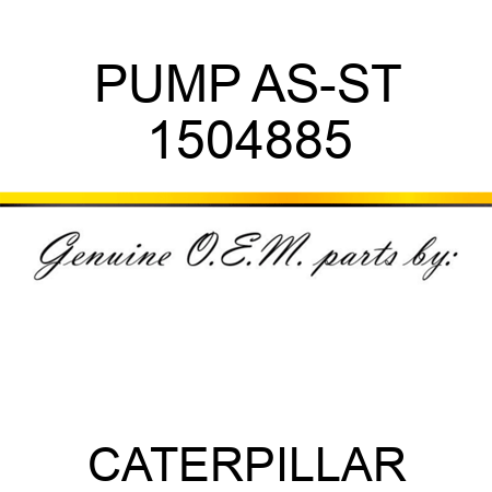 PUMP AS-ST 1504885