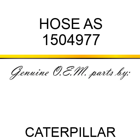 HOSE AS 1504977
