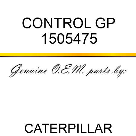 CONTROL GP 1505475