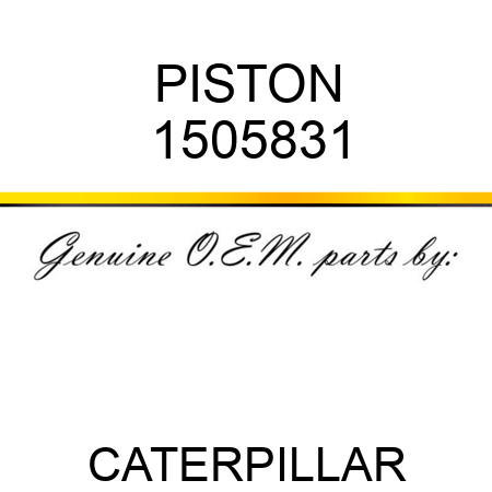PISTON 1505831