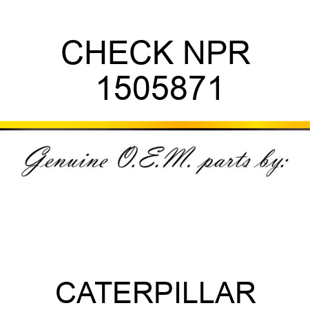 CHECK NPR 1505871