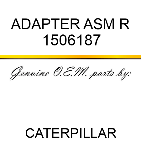 ADAPTER ASM R 1506187