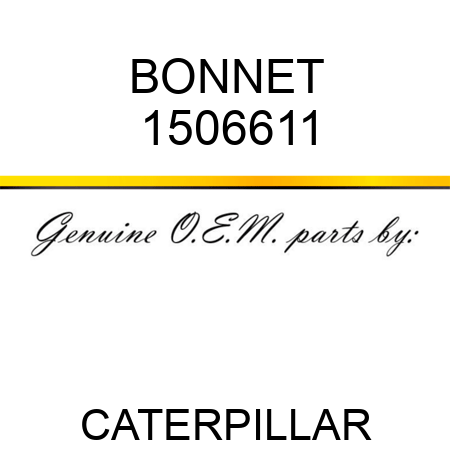 BONNET 1506611
