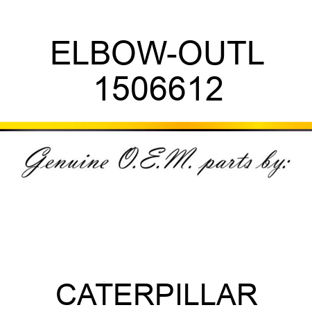 ELBOW-OUTL 1506612