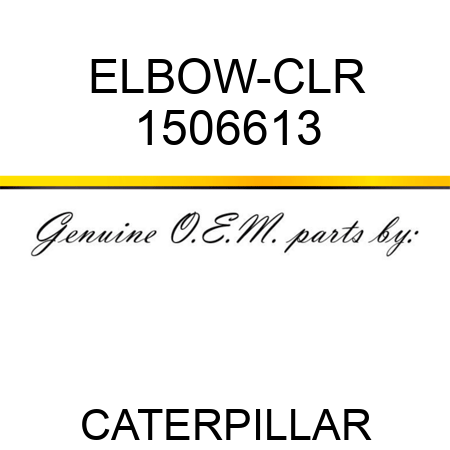 ELBOW-CLR 1506613