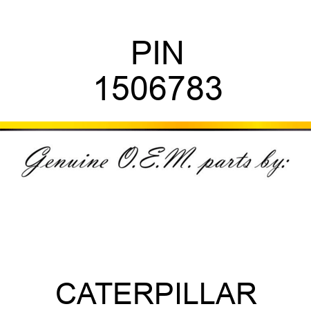 PIN 1506783