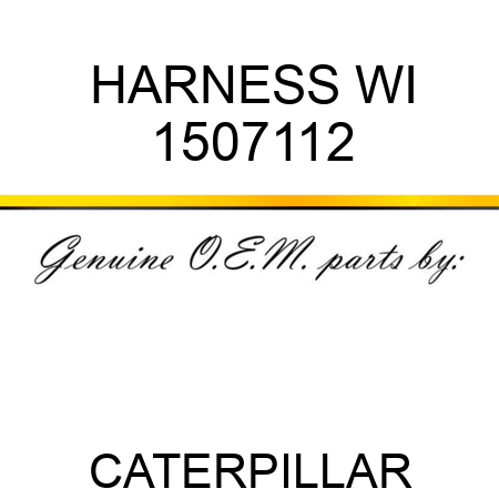 HARNESS WI 1507112