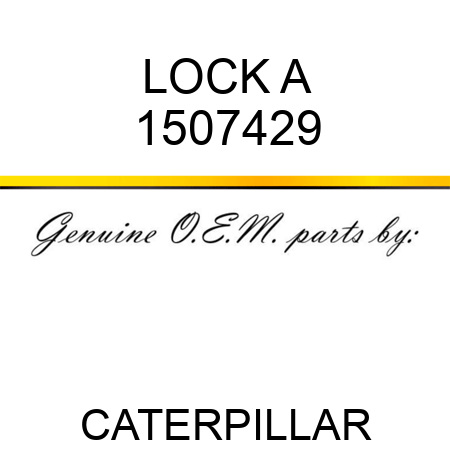 LOCK A 1507429