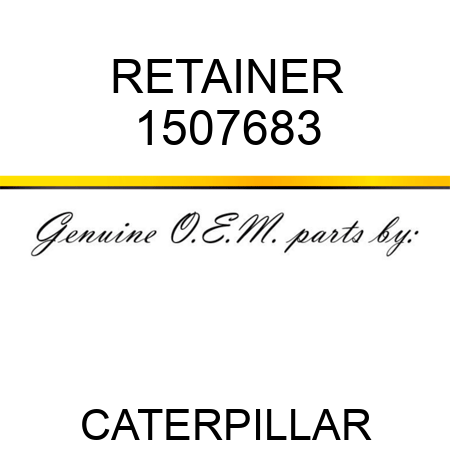 RETAINER 1507683