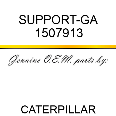 SUPPORT-GA 1507913