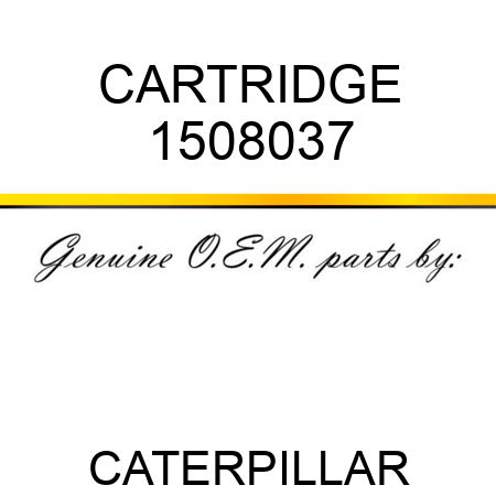 CARTRIDGE 1508037