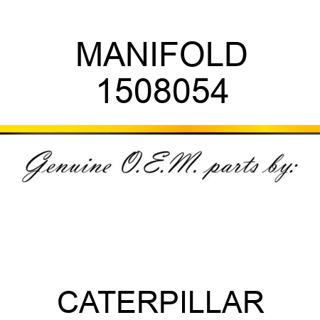 MANIFOLD 1508054