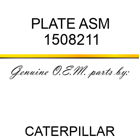PLATE ASM 1508211