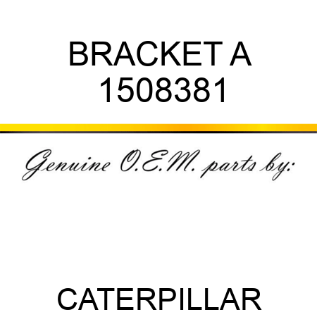 BRACKET A 1508381