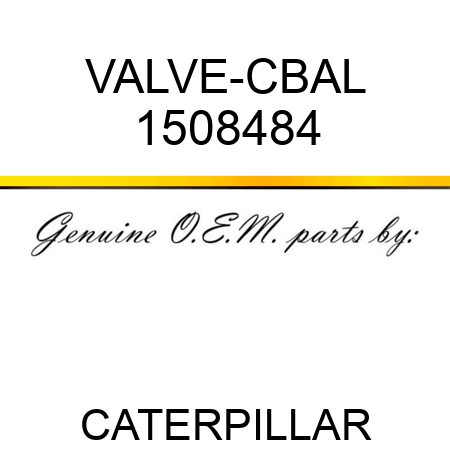 VALVE-CBAL 1508484