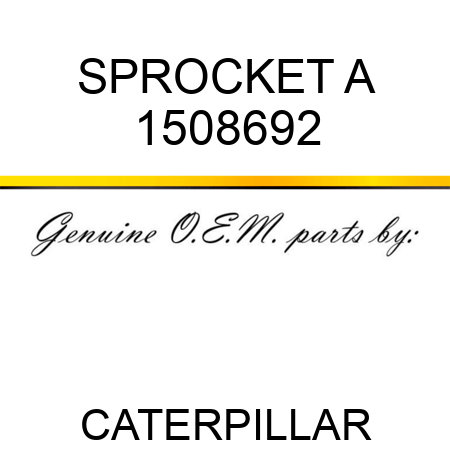 SPROCKET A 1508692