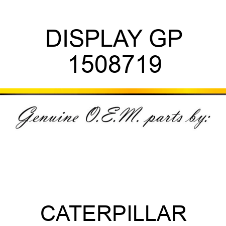 DISPLAY GP 1508719