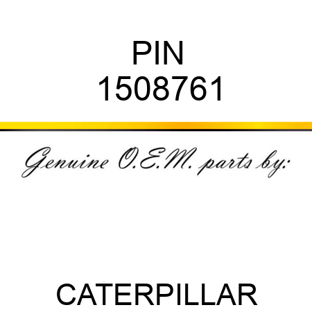 PIN 1508761