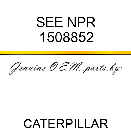 SEE NPR 1508852