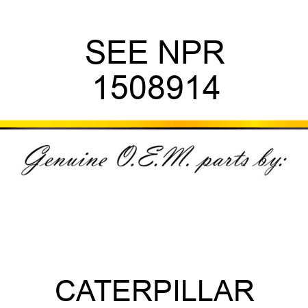 SEE NPR 1508914