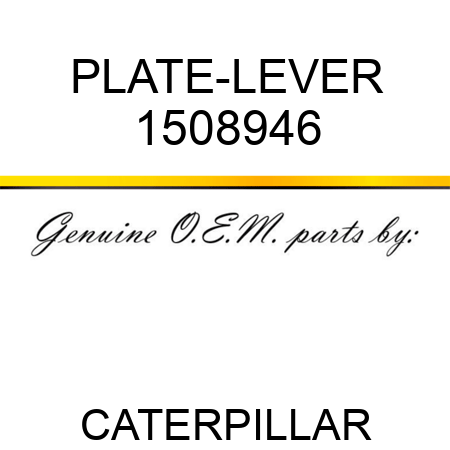 PLATE-LEVER 1508946