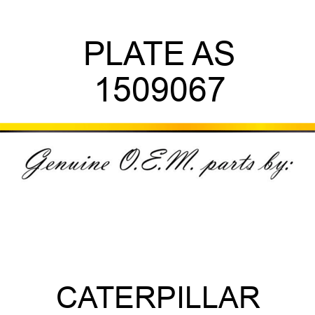 PLATE AS 1509067