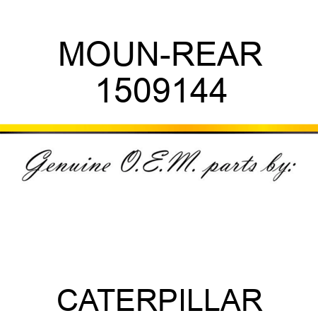 MOUN-REAR 1509144