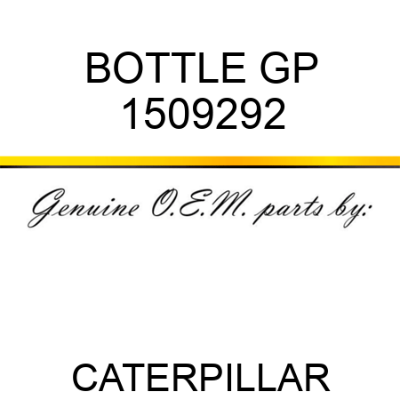 BOTTLE GP 1509292