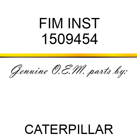 FIM INST 1509454