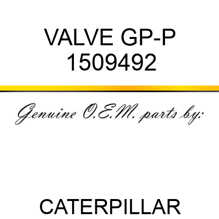 VALVE GP-P 1509492