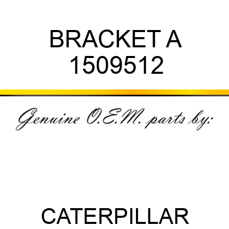 BRACKET A 1509512