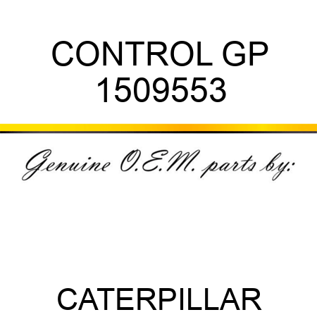 CONTROL GP 1509553