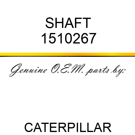 SHAFT 1510267